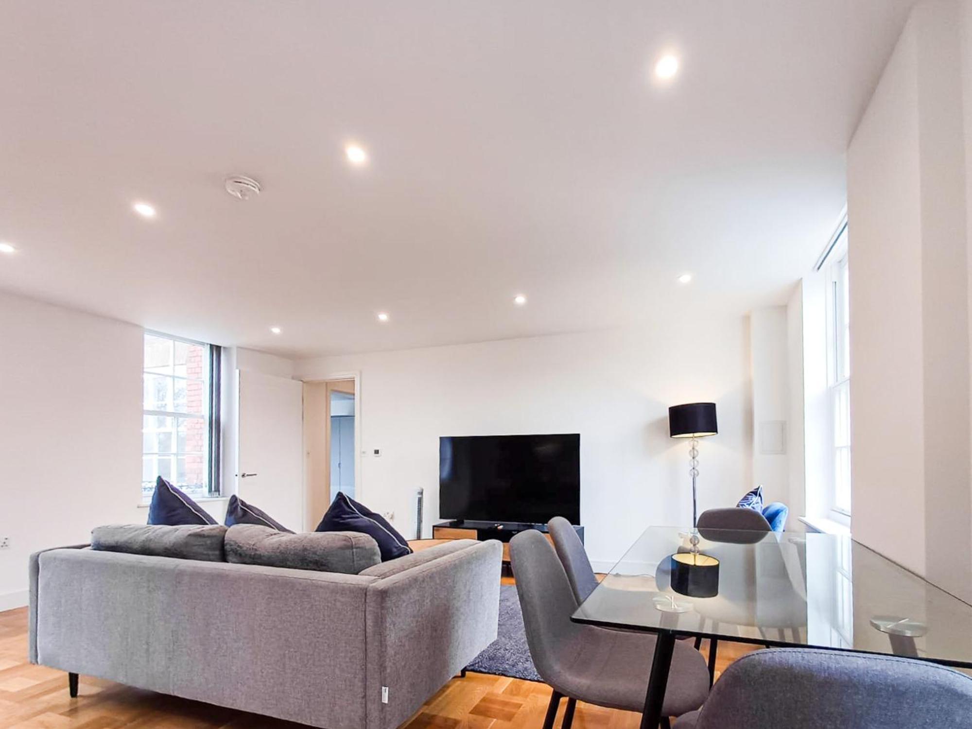 Modern 2-Bedroom, 2-Bathroom Apartment In West Kensington Londres Exterior foto