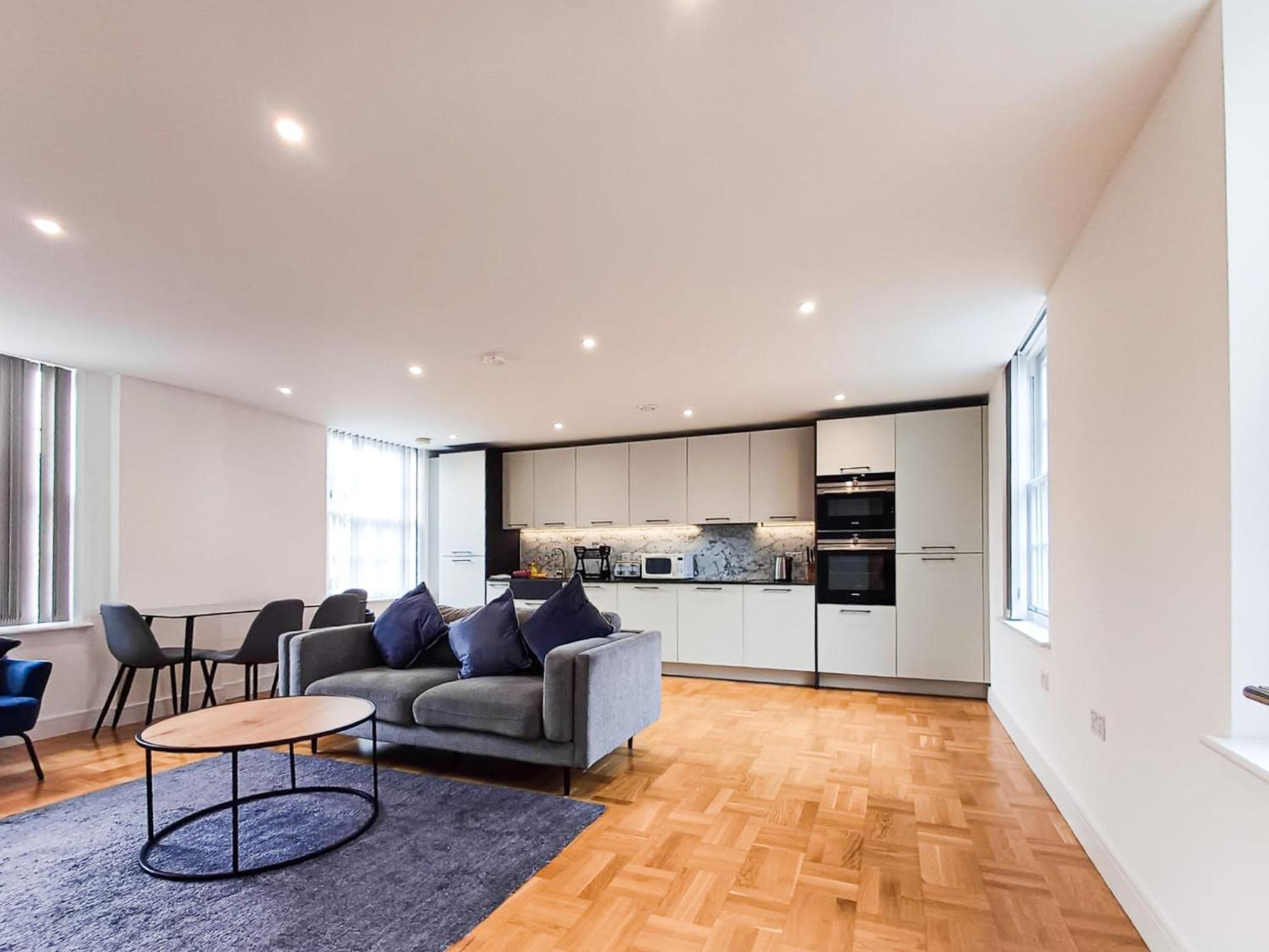 Modern 2-Bedroom, 2-Bathroom Apartment In West Kensington Londres Exterior foto